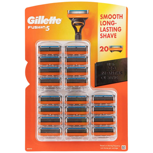 Gillette Fusion 5 Manual Cartridges 20 Pack – view 2