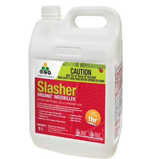 OCP Slasher Weedkiller Concentrate 5L Organic Fast Action Control - Auzzistore