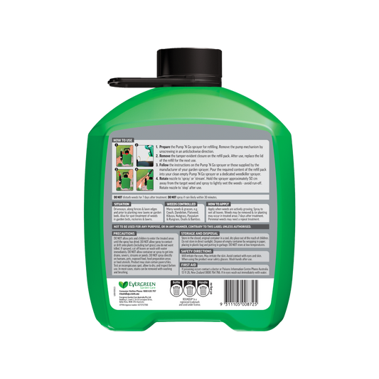 Roundup 5L Path Sprayer - Weedkiller - Glyphosate - Fast Acting – view 2 - Auzzistore
