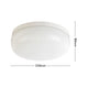 Verve Design 25cm White Clipper Ceiling Light - Glass - Soft Illumination
