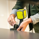 Ryobi 15m Green Cross Line Laser - Self-Leveling - Accurate Alignment