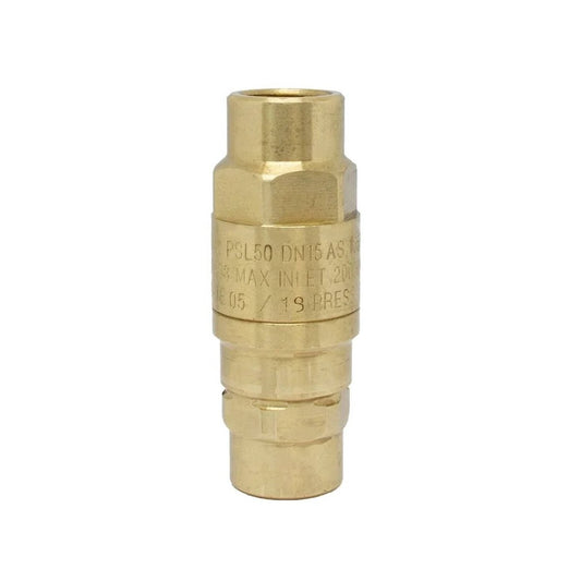 Rmc Pressure Limiting Valve - 15mm - 500kpa - Female Female - Durable Design - Auzzistore