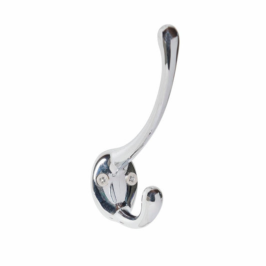 Syneco Robe Hook - 110mm - Zinc - Chrome Plated Finish