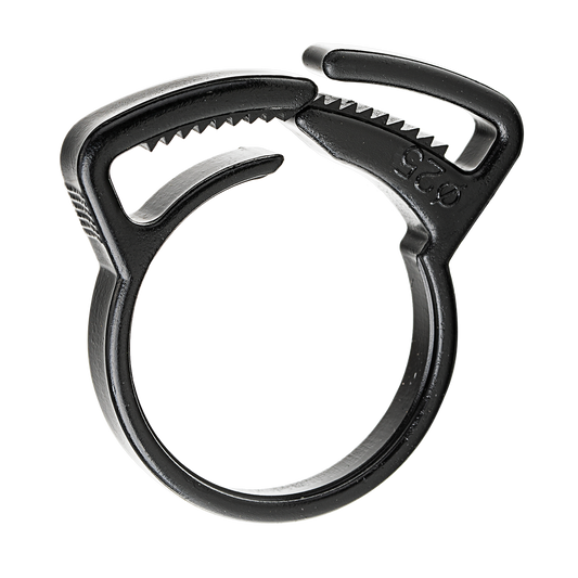 K Rain 25mm Ratchet Clamp - 25 Pack - Black - UV Stabilised - Auzzistore