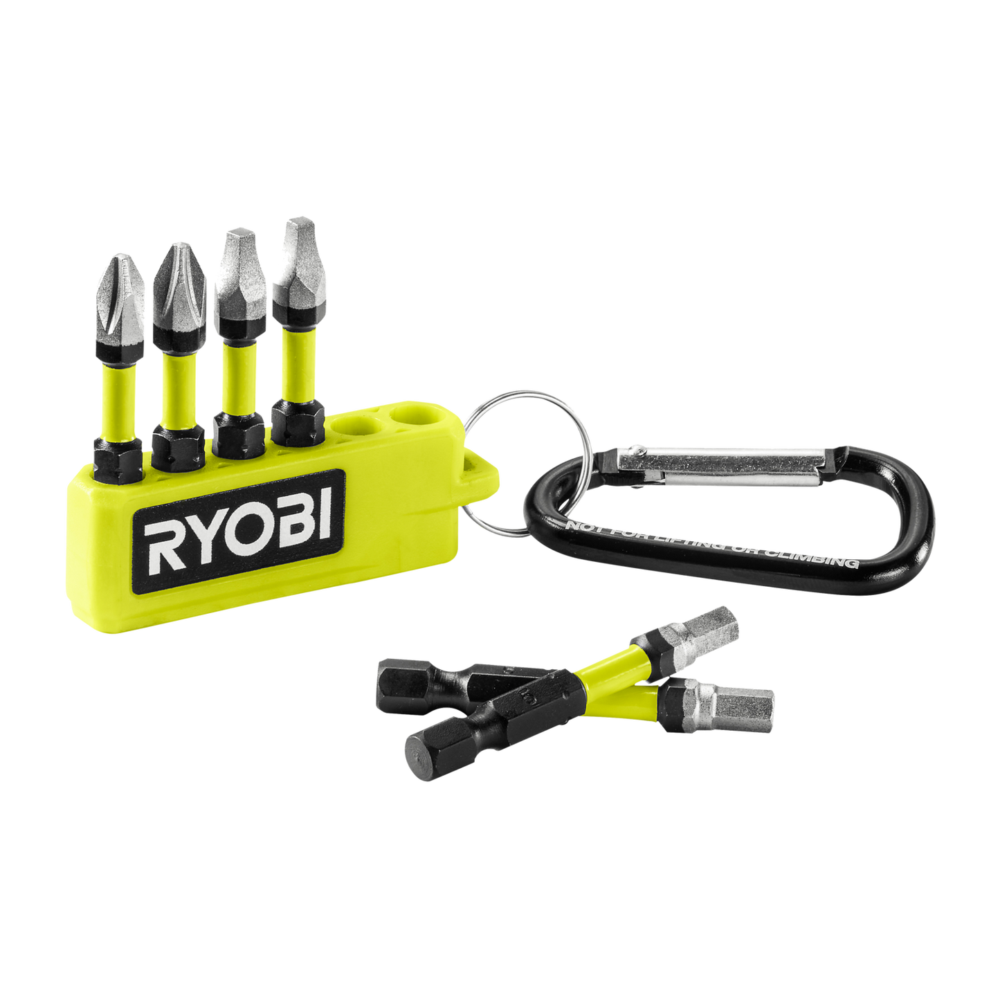 Ryobi 50mm 6-Piece Diamond Grit Impact Driving Bit Set with Torsion Zone