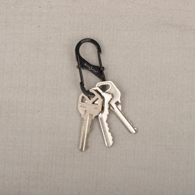 Nite Ize S-Biner Slide Lock 50x22mm Stainless Steel Secure Locking