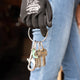 Taskmaster 63mm Key Ring 4 Pack - Weather Resistant Steel - Durable Key Organiser
