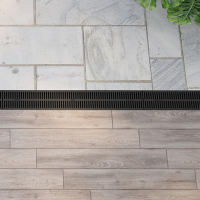 Everhard 1m Easydrain Compact Polymer Grate - Durable Drainage Solution