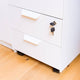Taskmaster Drawer Lock - 19mm x 16mm - Includes 2 Keys - Security Use