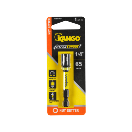 Kango 1/4" Hypertorque Impact Nut Setter 65mm - High Torque - Durable - Auzzistore