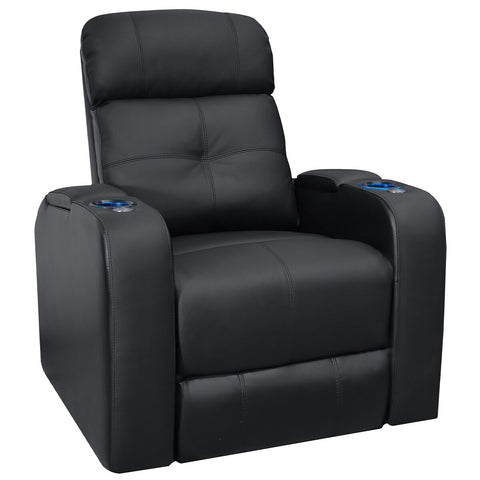 Valencia Verona Home Theater Premium Top Grain Italian Nappa Leather Single Seater - Auzzistore