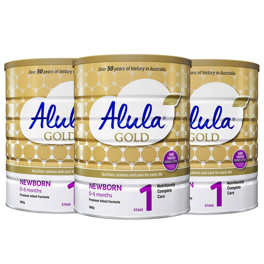 Alula Gold Stage 1 Infant Formula 3 x 900g – view 2