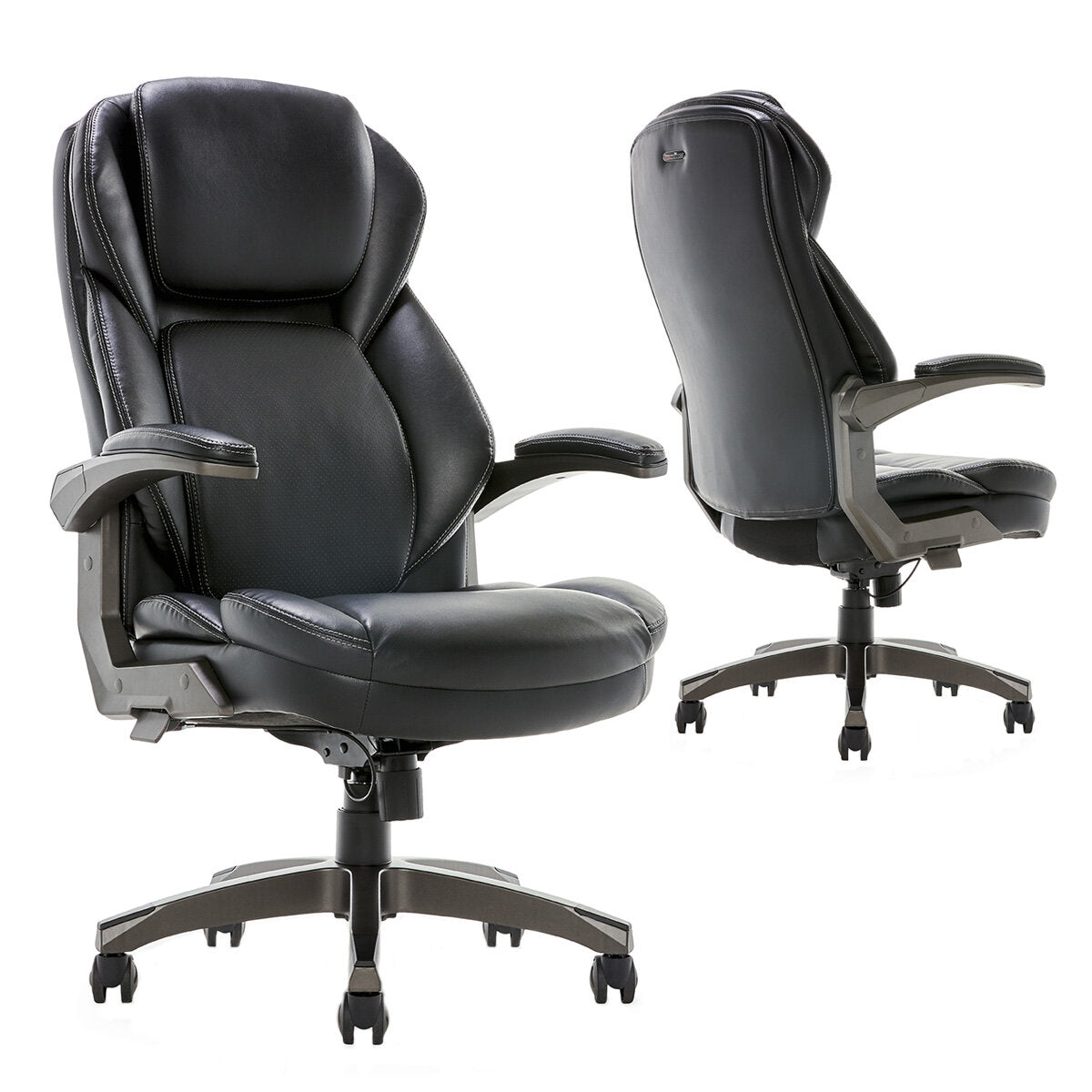 True Wellness Adjustable Headrest Manager Office Chair