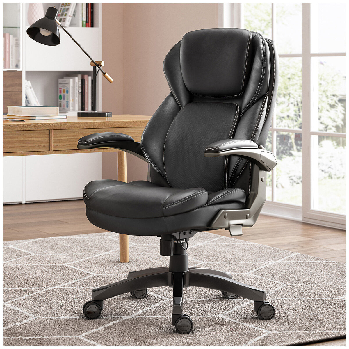 True Wellness Adjustable Headrest Manager Office Chair