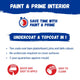 British Paints White Low Sheen Interior Paint 4L Water Based Easy Clean