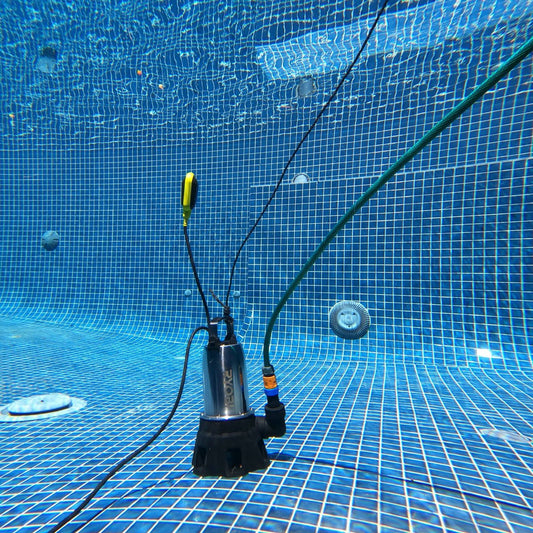 Ryobi 750W Stainless Steel Submersible Pump RACSUP22 - Dirty Water Transfer - 7m Immersion Depth – view 2 - Auzzistore