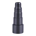 Powerfit Dust Extractor Adaptor - 38mm PVC - Black - Easy To Carry