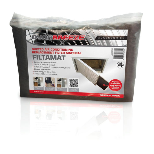 Dynabreeze Filtamat Air Conditioning Filter 1000 x 700mm Cut to Size - Auzzistore