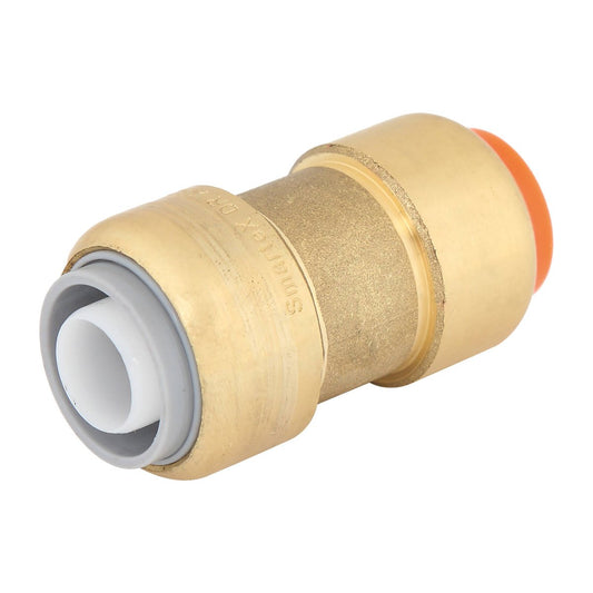 Smartex Pex Copper Conversion Coupling - 20 x 20mm - Lead Free Brass - Push-Fit - Auzzistore