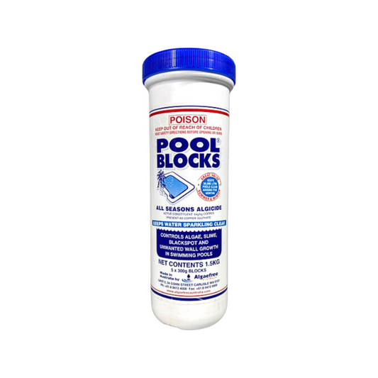 Algaefree Pool Blocks - 1.5kg - Copper Sulphate - Algae Control - Auzzistore