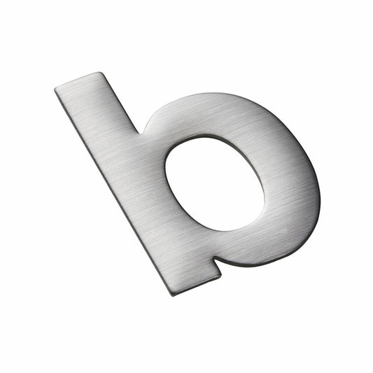 Sandleford Stainless Steel Self Adhesive House Letter B - 75mm