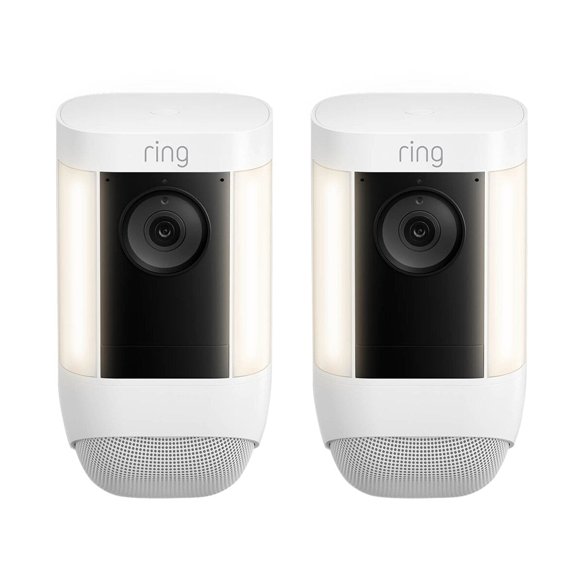 Spotlight Cam Pro 2 Pack With Floodlight Cam Wired Pro And Ring Wired Video Doorbell Pro