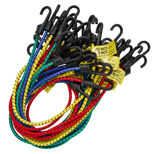 Syneco 75cm Tie Down Octopus Straps 20 Pack - Elasticised - Weather-Resistant - Auzzistore
