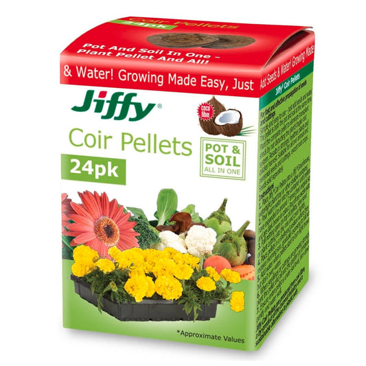 Mr Fothergill Coir Pellets - 24 Pack - Coir - Seed Propagation - Auzzistore