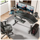 Eureka Ergonomic Studio Electric Standing Desk With Keyboard Tray – view 4