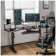 Eureka Ergonomic Studio Electric Standing Desk With Keyboard Tray – view 3