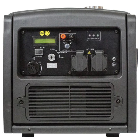 Hyundai 3200W Inverter Generator, Electric, Recoil and Key FOB Start 4 Stroke - Auzzistore