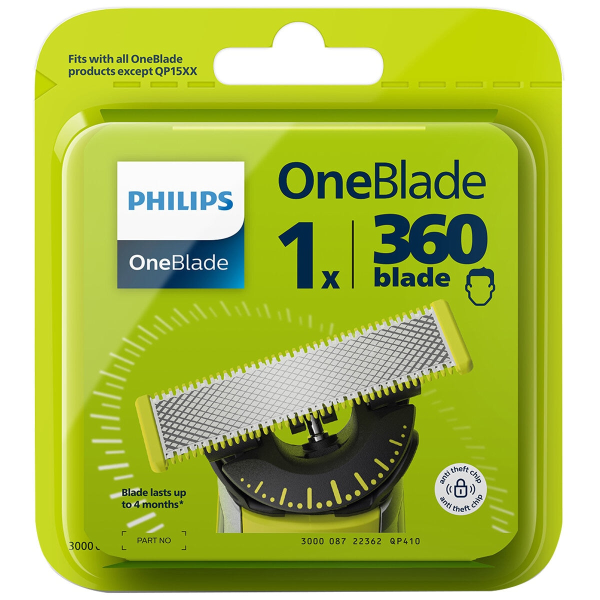 Philips OneBlade Face PRO 360 And 2 Blades 6003630