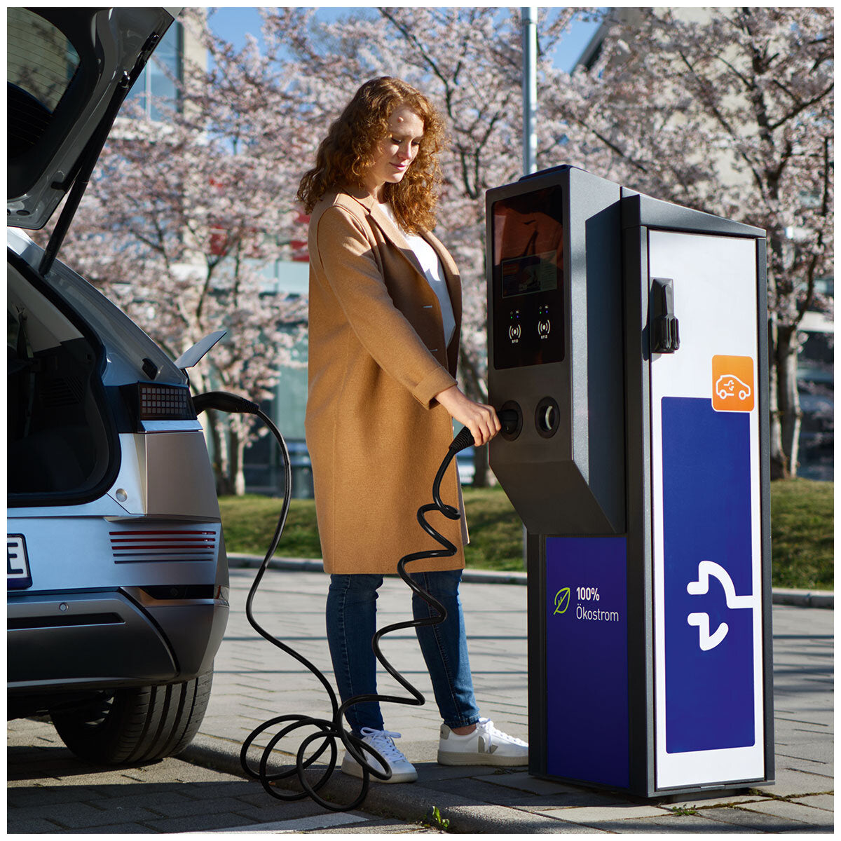 LAPP EV Charge Cable Type 2 (7.4kW-1P-32A) 7M Black