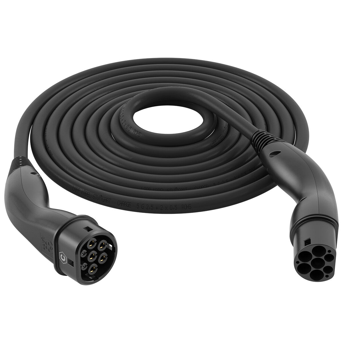 LAPP EV Helix Charge Cable Type 2 (11kW-3P-20A) Black