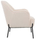 ONEX HuGo Boucle Upholstered Armchair Ivory – view 4