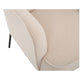 ONEX HuGo Boucle Upholstered Armchair Ivory – view 7