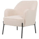 ONEX HuGo Boucle Upholstered Armchair Ivory – view 2