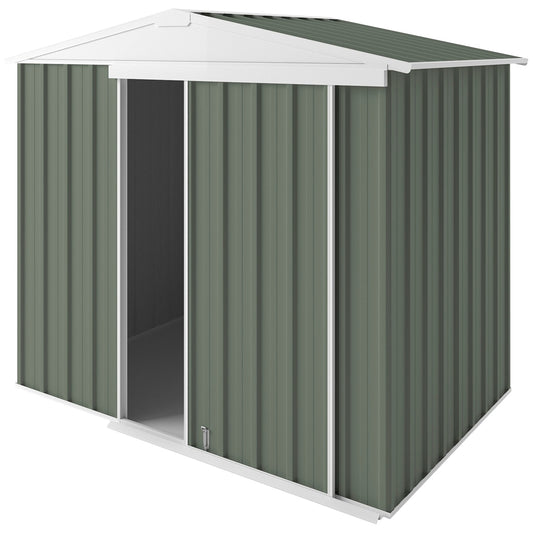 EasyShed Gable Slider 2.25 x 1.50M Mist Green
