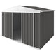 EasyShed Gable Slider 3 x 2.25M Slate Grey