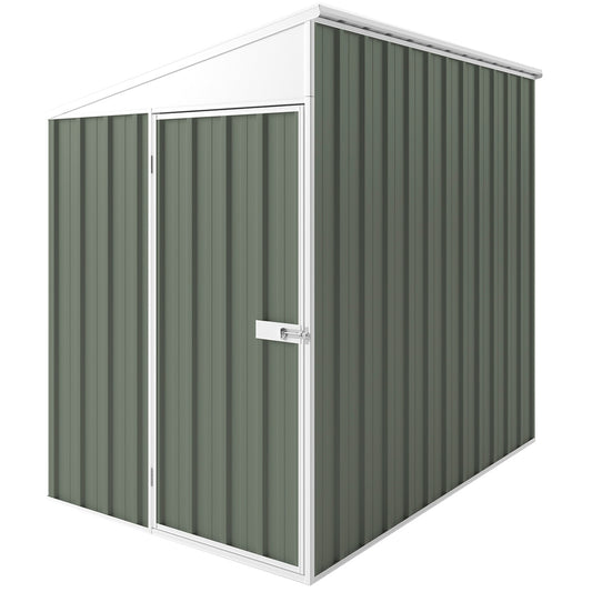 EasyShed Skillion Roof 1.5 x 2.25M Mist Green