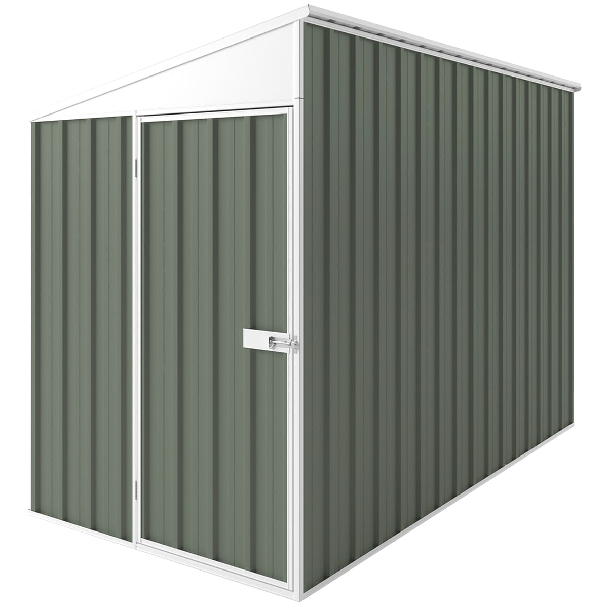 EasyShed Skillion Roof 1.5 x 3M Mist Green