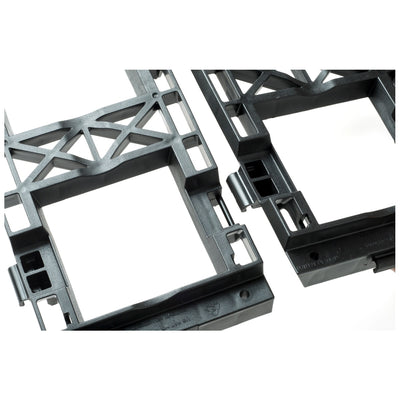 Maze TRI Large Vertical Garden 3 Frames 9 Pots MWP-GWL3X3 Black Plastic