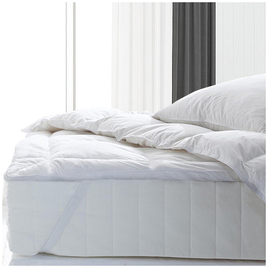 Royal Comfort 1000GSM Goose Feather & Down Queen Mattress Topper - Auzzistore
