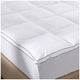 Royal Comfort 1000GSM Bamboo Queen Mattress Topper – view 6