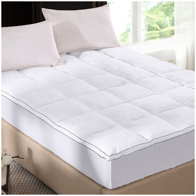 Royal Comfort 1000GSM Bamboo King Mattress Topper