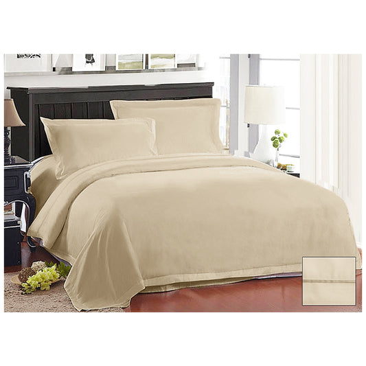 Ramesses American Pima 1000 Thread Count Queen Quilt Cover Set Linen - Auzzistore