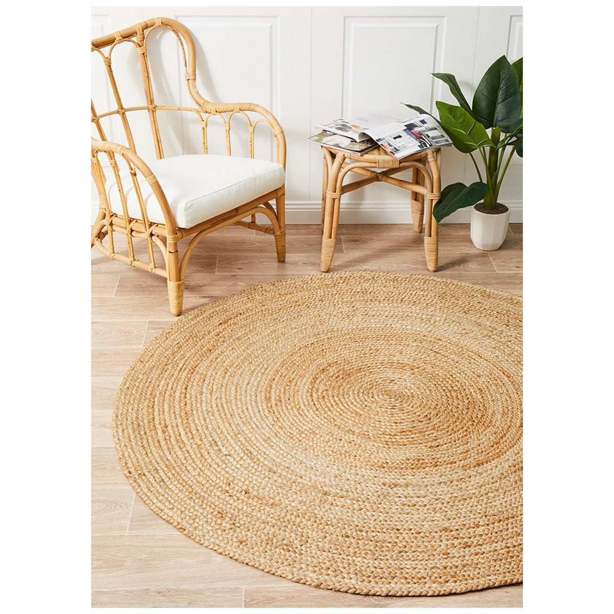 Rug Culture Atrium Polo Natural Indoor Rug 240 x 240cm
