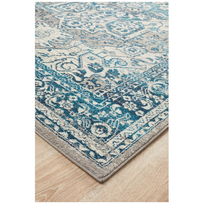Rug Culture Babylon 207 Blue Indoor Rug 400 x 300cm