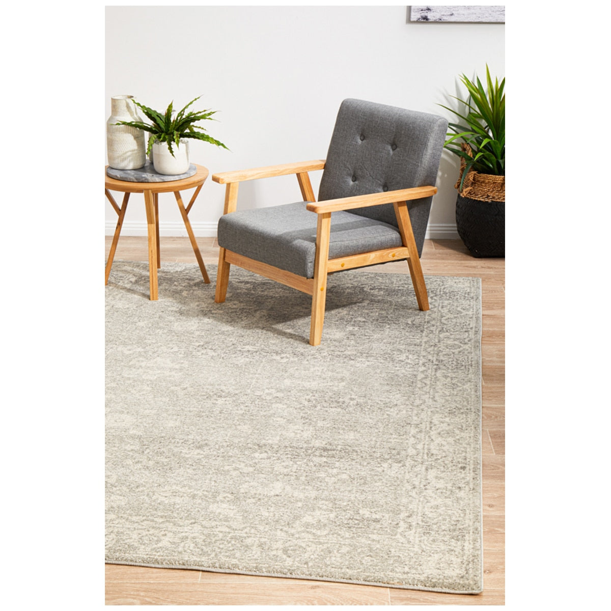 Rug Culture Evoke 252 Silver Indoor Rug 290 x 200cm