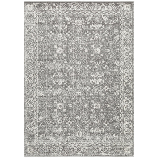 Rug Culture Silver Evoke Heat Set Polypropylene Indoor Rug 330 x 240cm